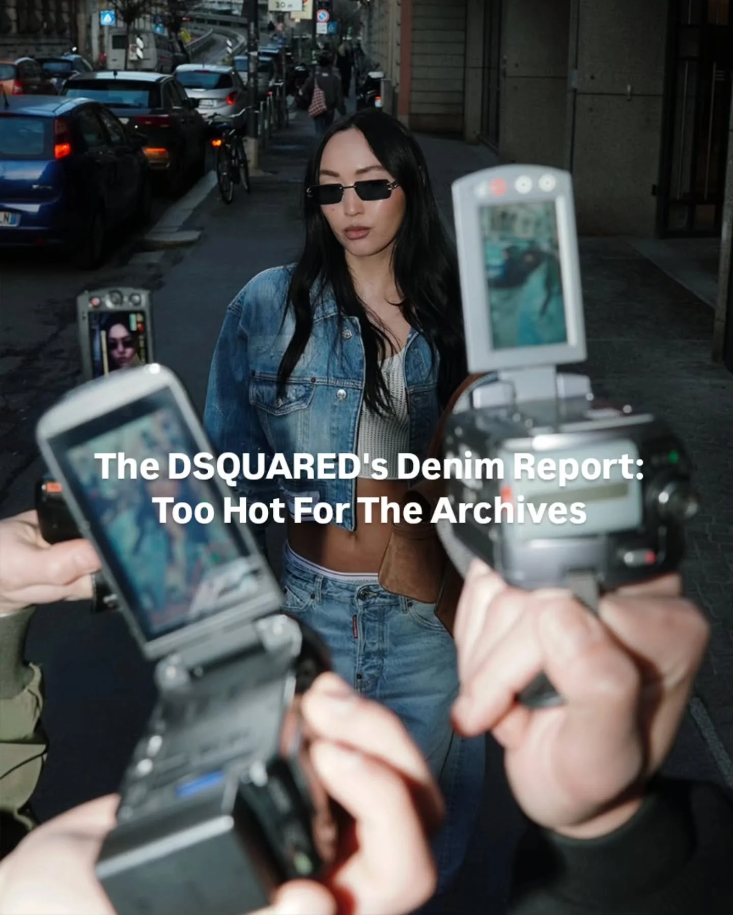 The new @dsquared2 campaign has us picking up our jaws of the floor with their heated aesthetic. Denim on denim has never looked better.