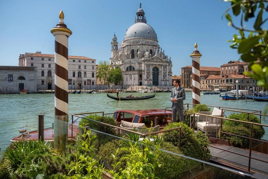 The St. Regis Venice boat taxi arrival platform.jpg