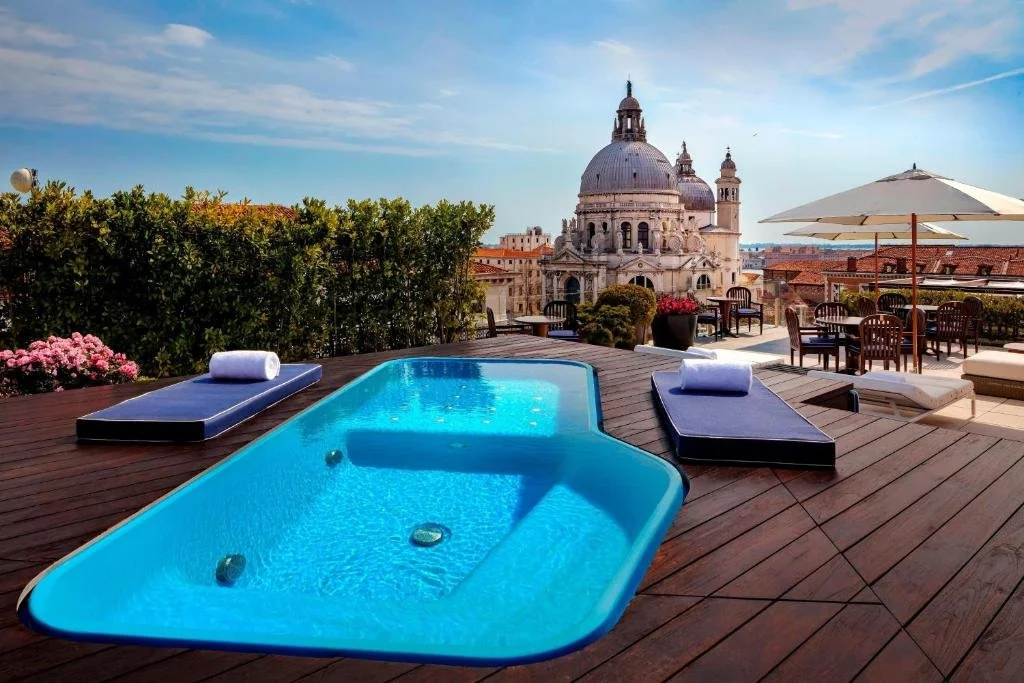 The Gritti Palace rooftop with a hot tub in venice.jpg