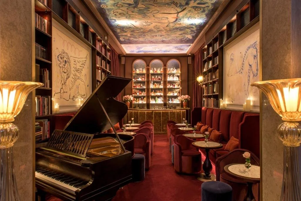 Nolinski Venezia piano in the red bar area.jpg