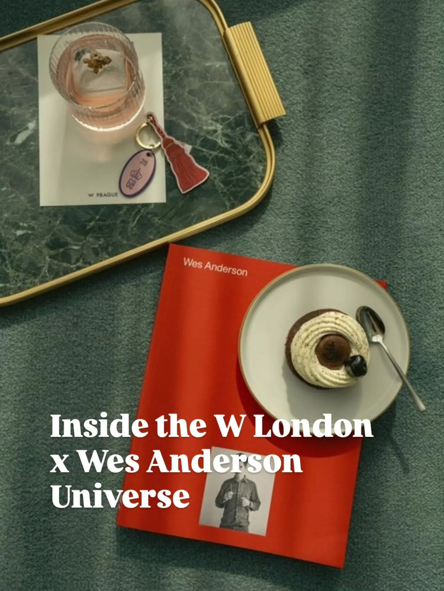 Inside W London's collaboration with the Design Museum reimagined through the lens of Wes Anderson.

From film screenings and the Director&rsquo;s Archive Cocktail Menu to a live conversation with Annie Atkins on the craft of cinematic world-building