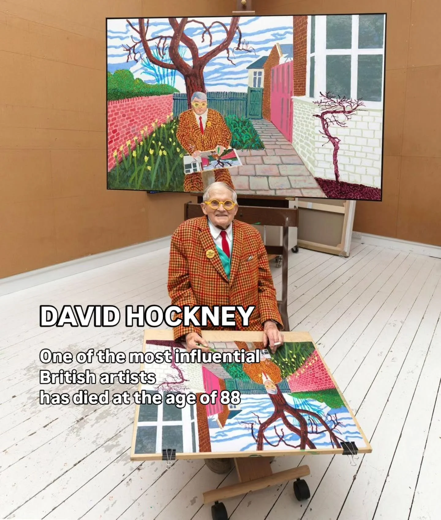 ​Reflecting on the extraordinary life and work of David Hockney. From the pools of California to the landscapes of Yorkshire, his body of work remains a masterclass in curiosity and color.