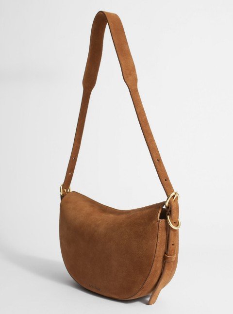 & Other Stories suede shoulder bag