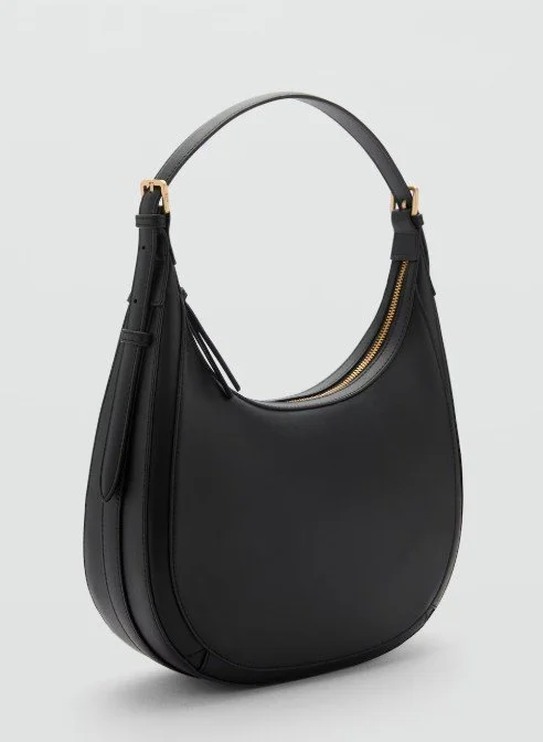 Mango rectangular shoulder bag in a minimalist design