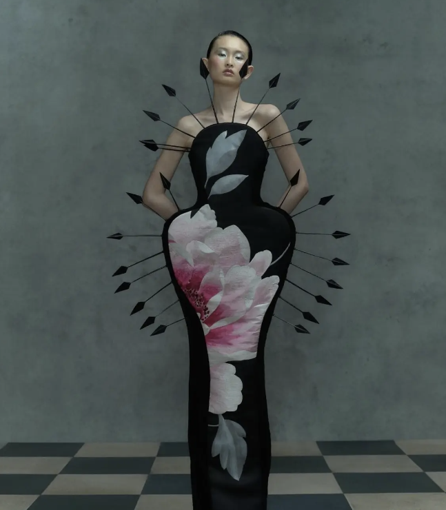 Harris Reed Spring/Summer 2026 runway look
