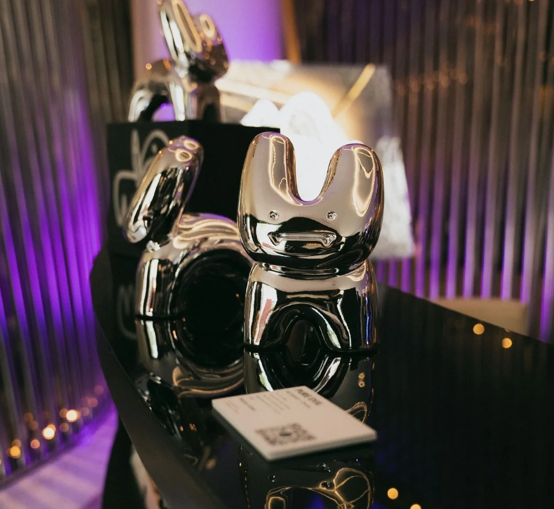 The Pure Evil trademark covered the entrance of Me London Hotel in collaboration with Gone Rogue