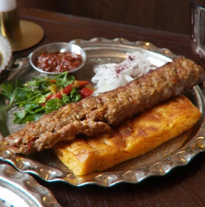 lamb kofte at the Leydi restaurant in Bank, London