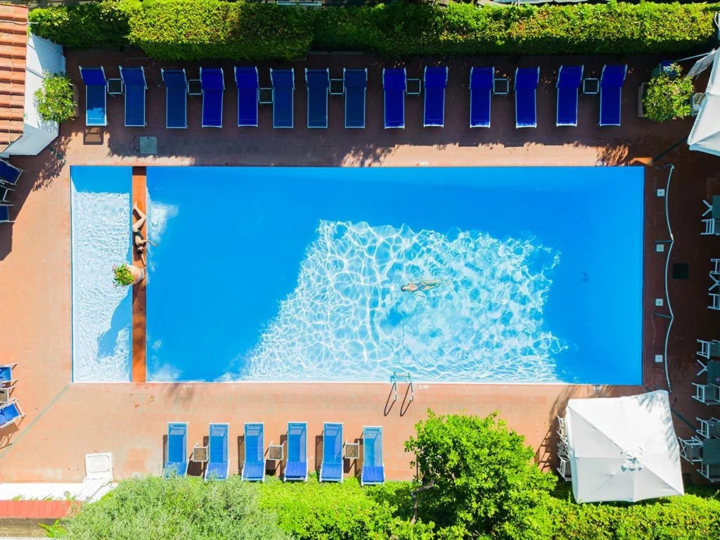 Swimming pool at Hotel Central Wellness Sorrento Amalfi Coast