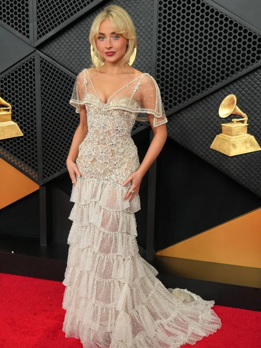 On the 2026 Grammys Red Carpet