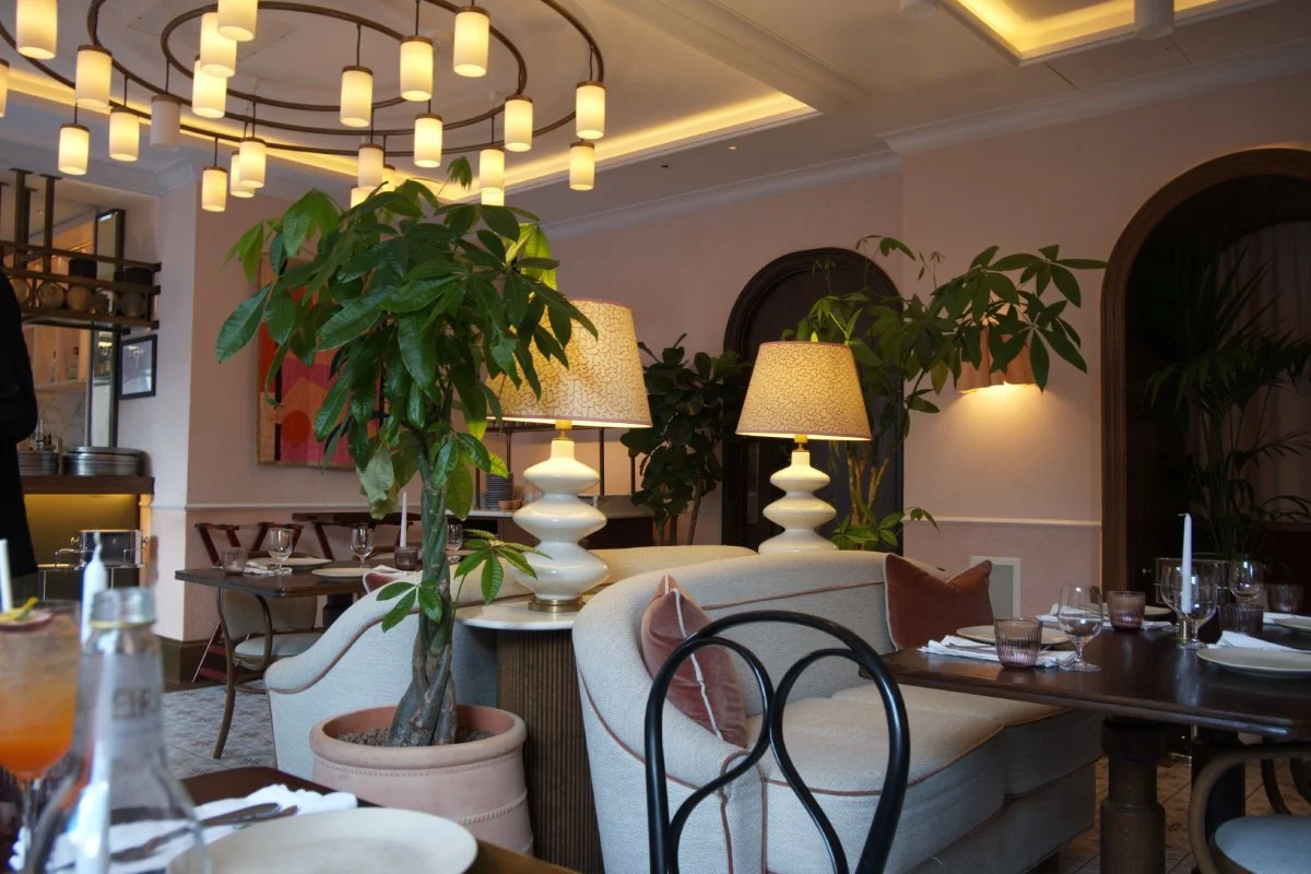 Interior shot of Leydi, a Turkish restaurant based in Bank, London