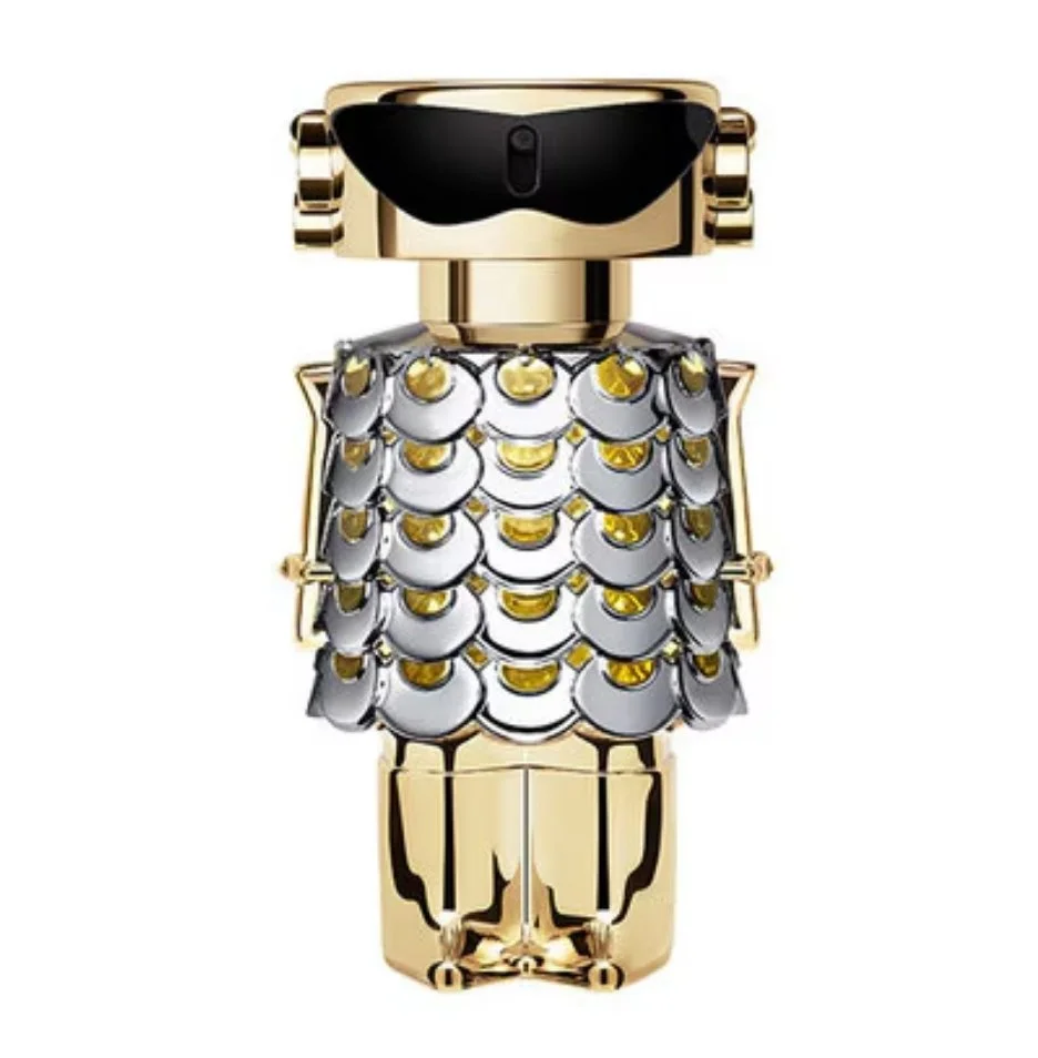 Paco Rabanne FAME, playful fragrance with mango, bergamot, and vanilla notes.