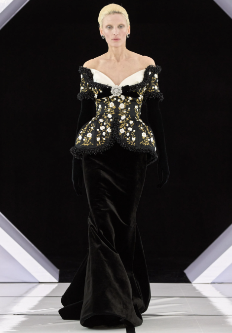 Richard Quinn Spring/Summer 2026 runway look