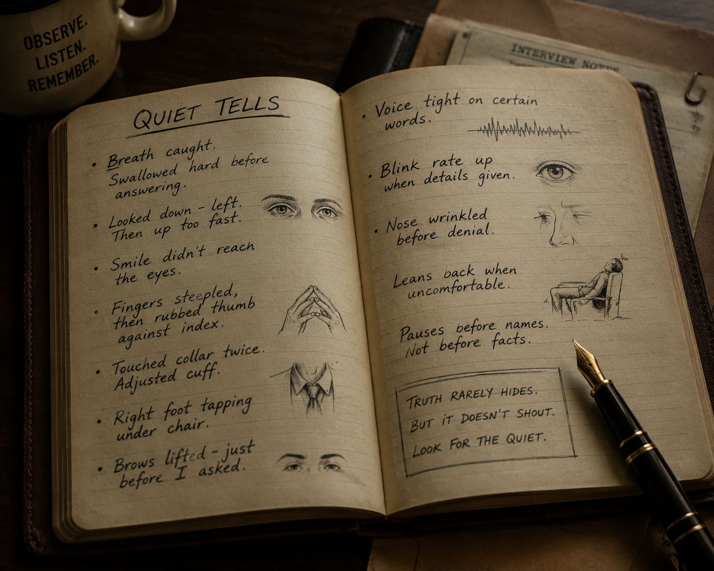 The Quiet Tells