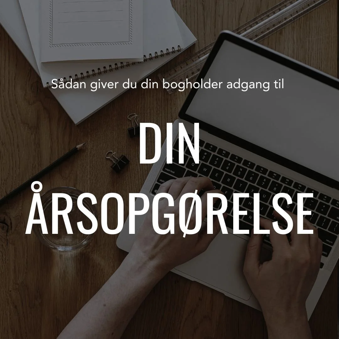 Sådan giver du adgang til din årsopgørelse