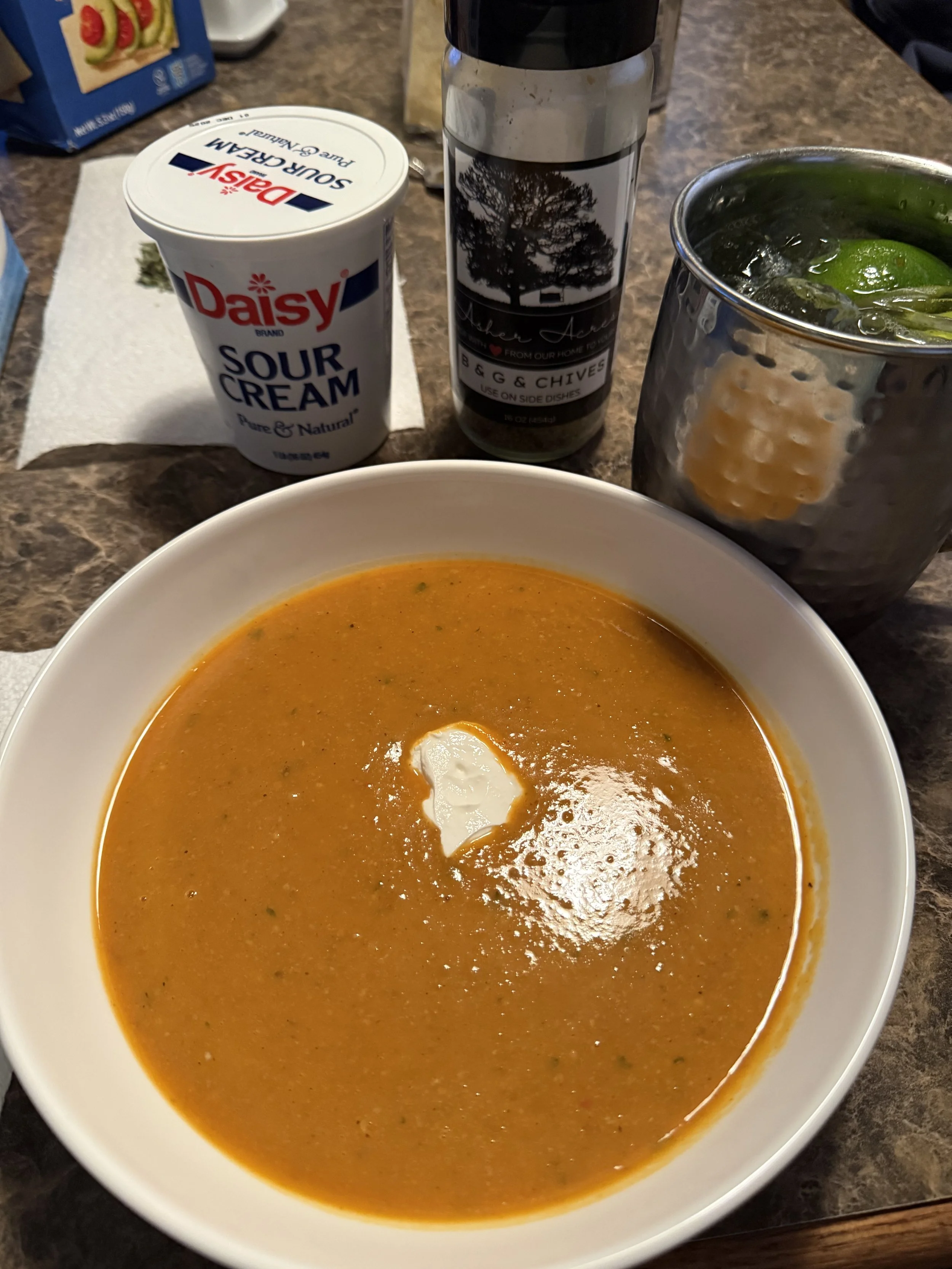 Brandy’s Coconut Butternut Squash Soup