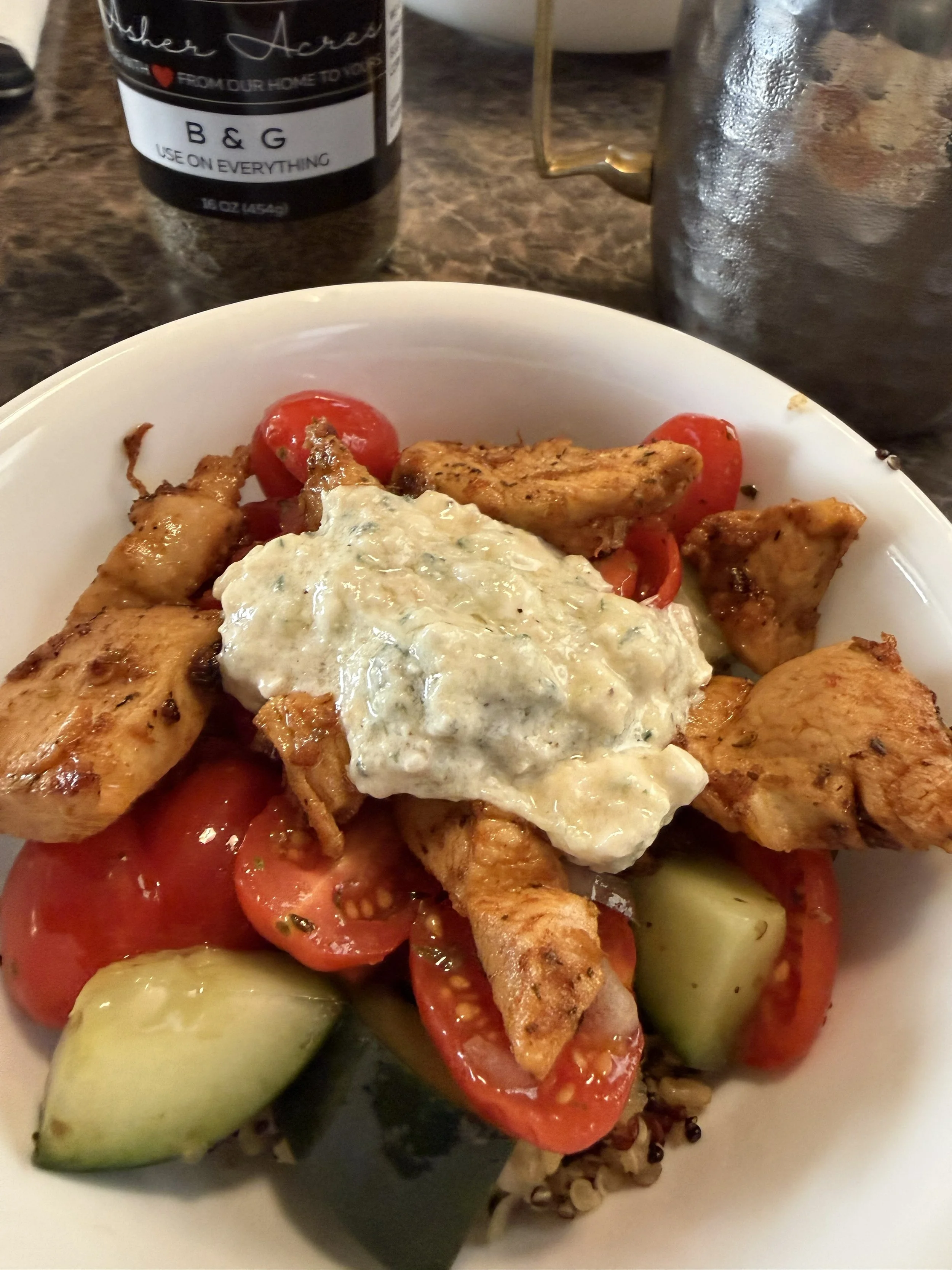 Chicken Gyro Bowl