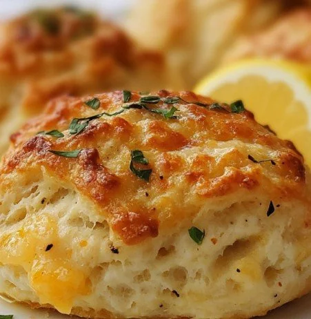 Cheddar Bay Crab Biscuits
