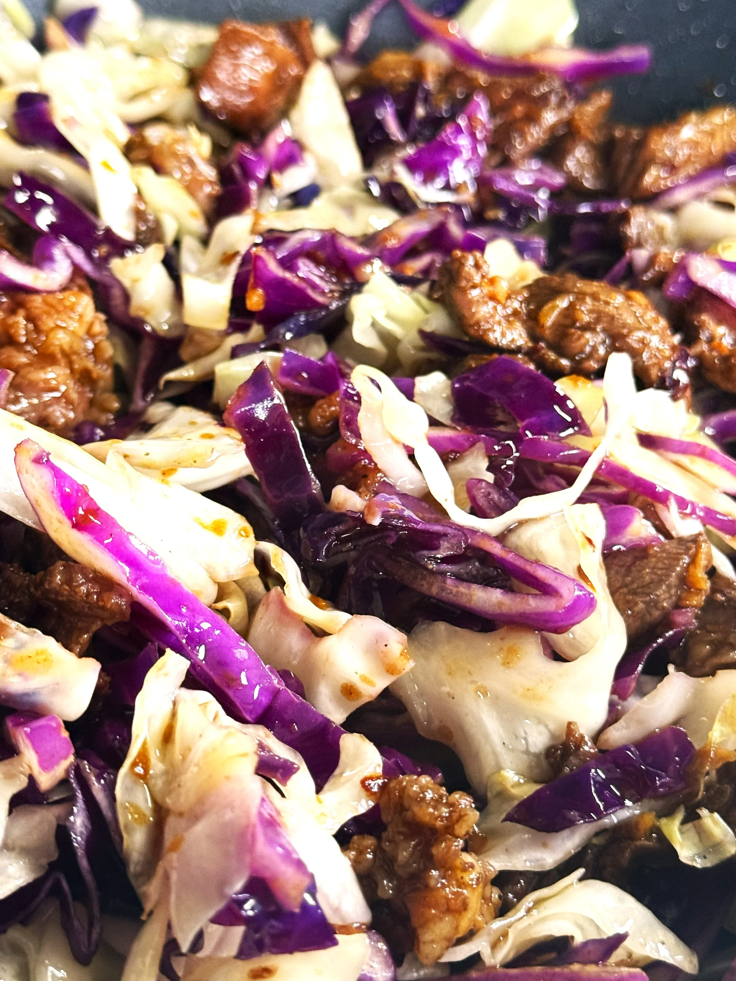 Mongolian Beef &amp; Cabbage