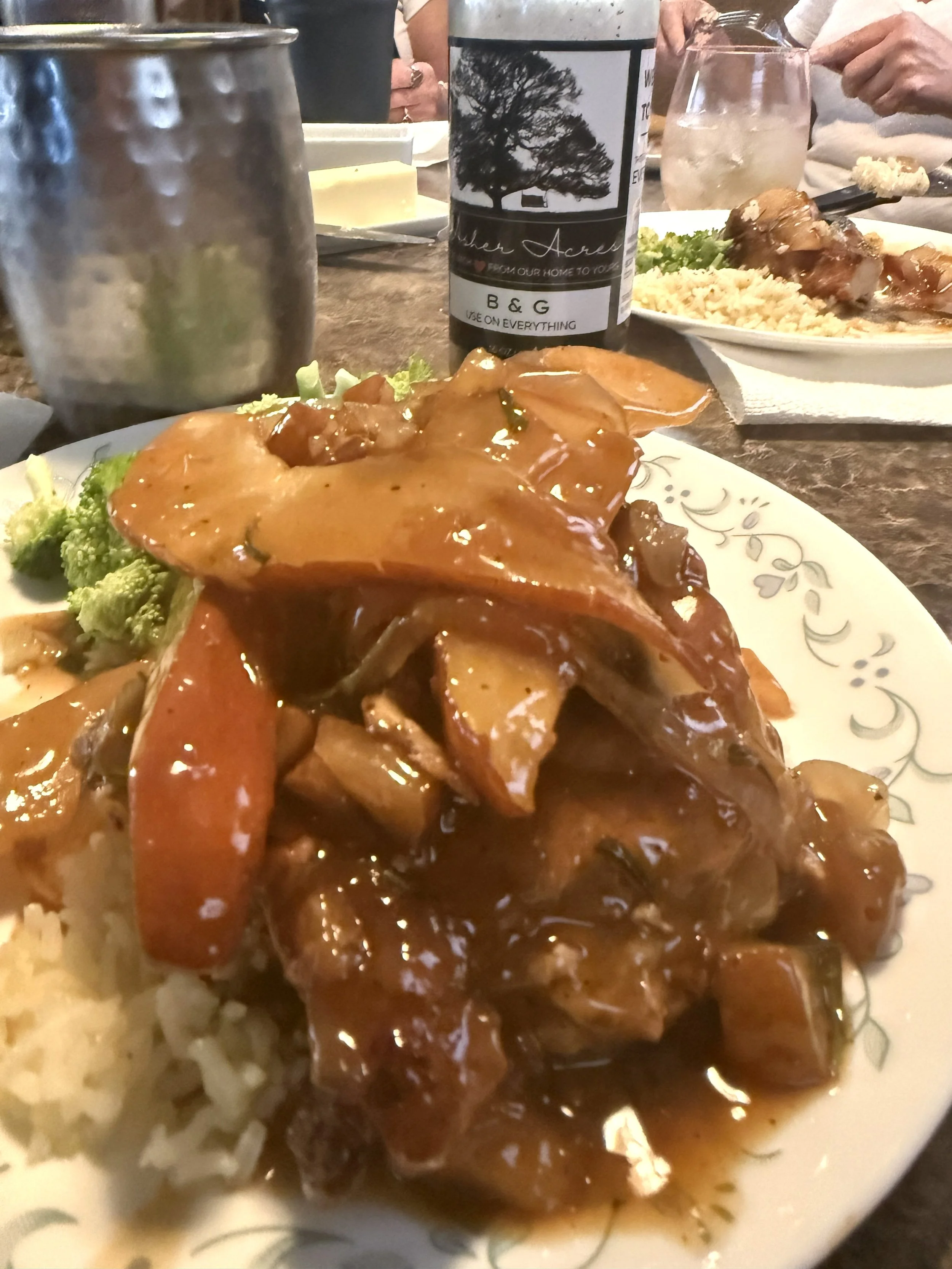 Pear and Porkchops
