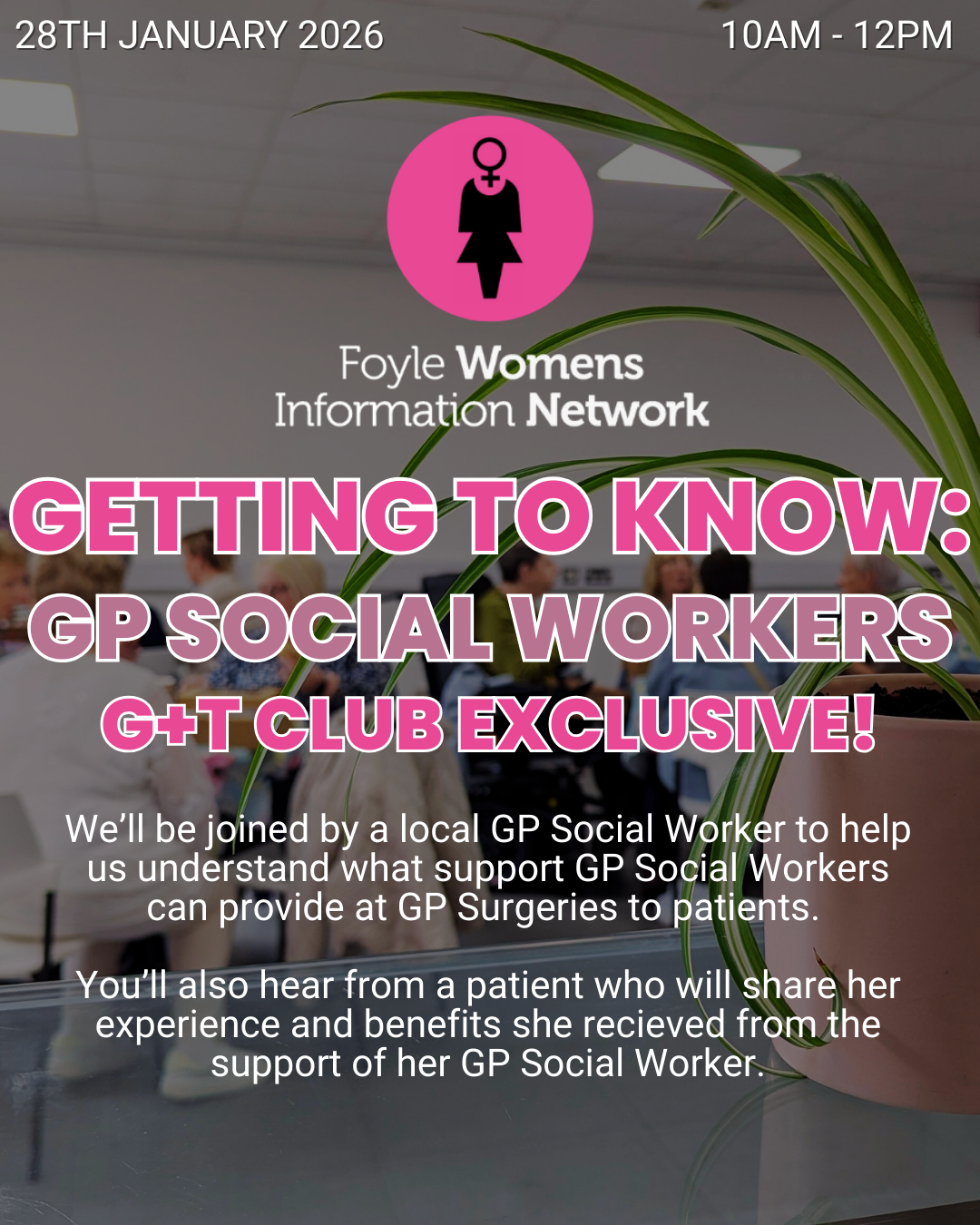 Getting To know GP Social Workers: Getting Together Club