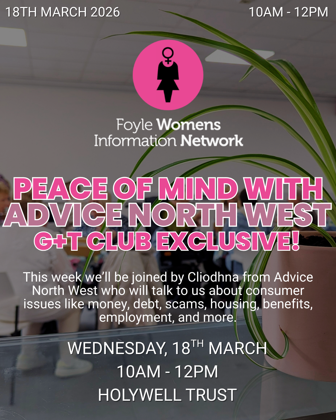 Peace Of Mind With Advice North West: Getting Together Club