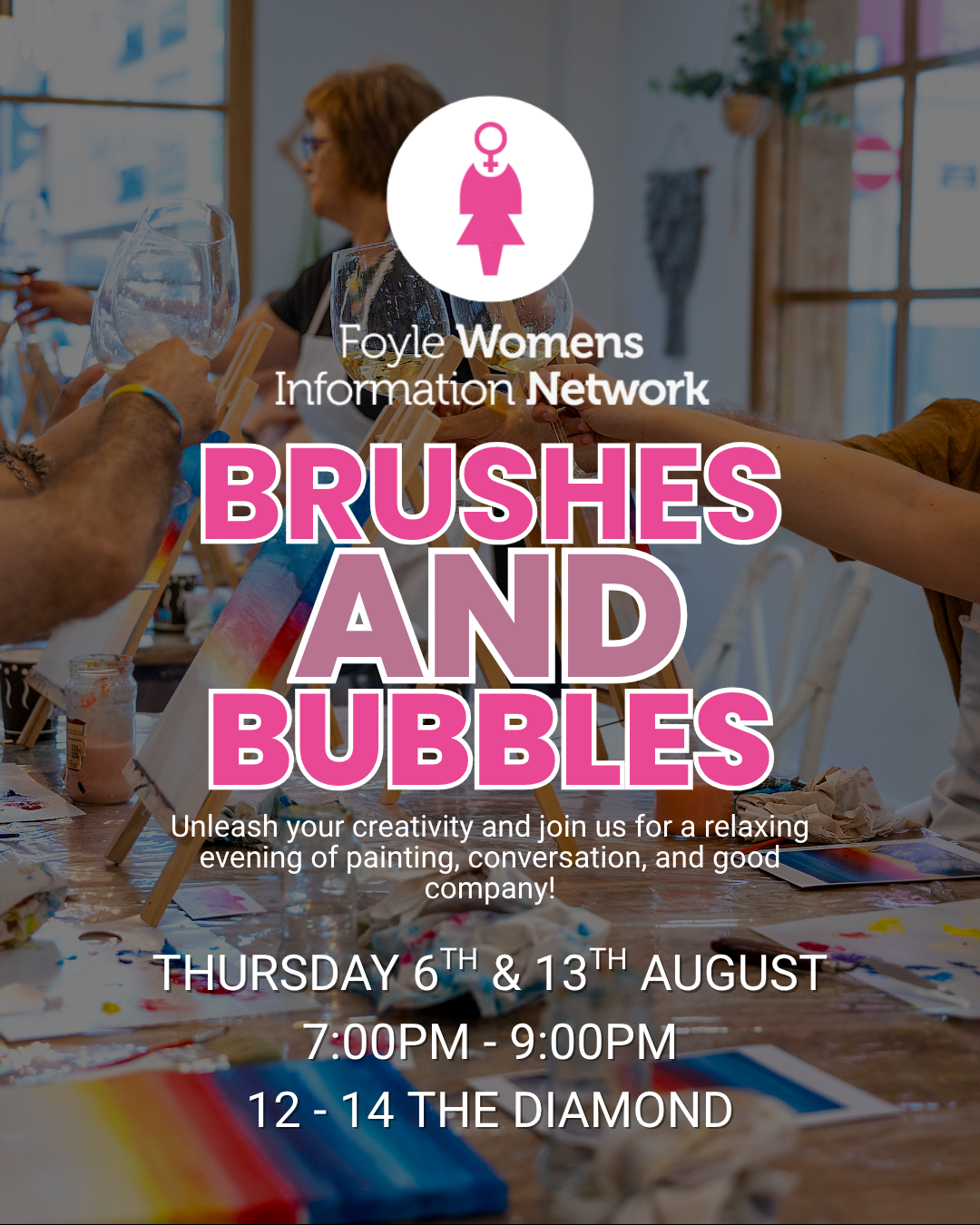 Brush and Bubbles at FWIN!