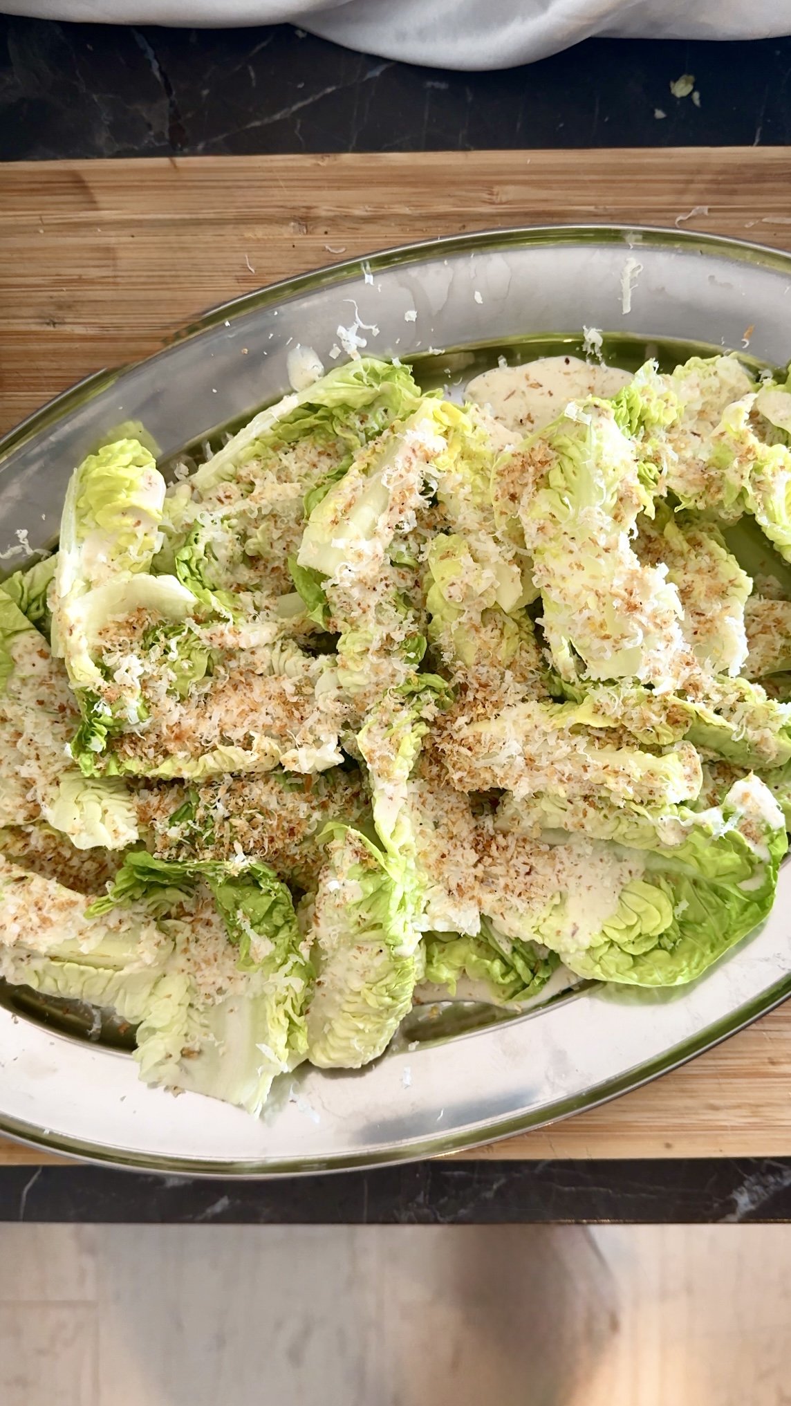 All Time Classic Caesar Salad with Toasted Panko (No Mayo, No Soggy Croutons)