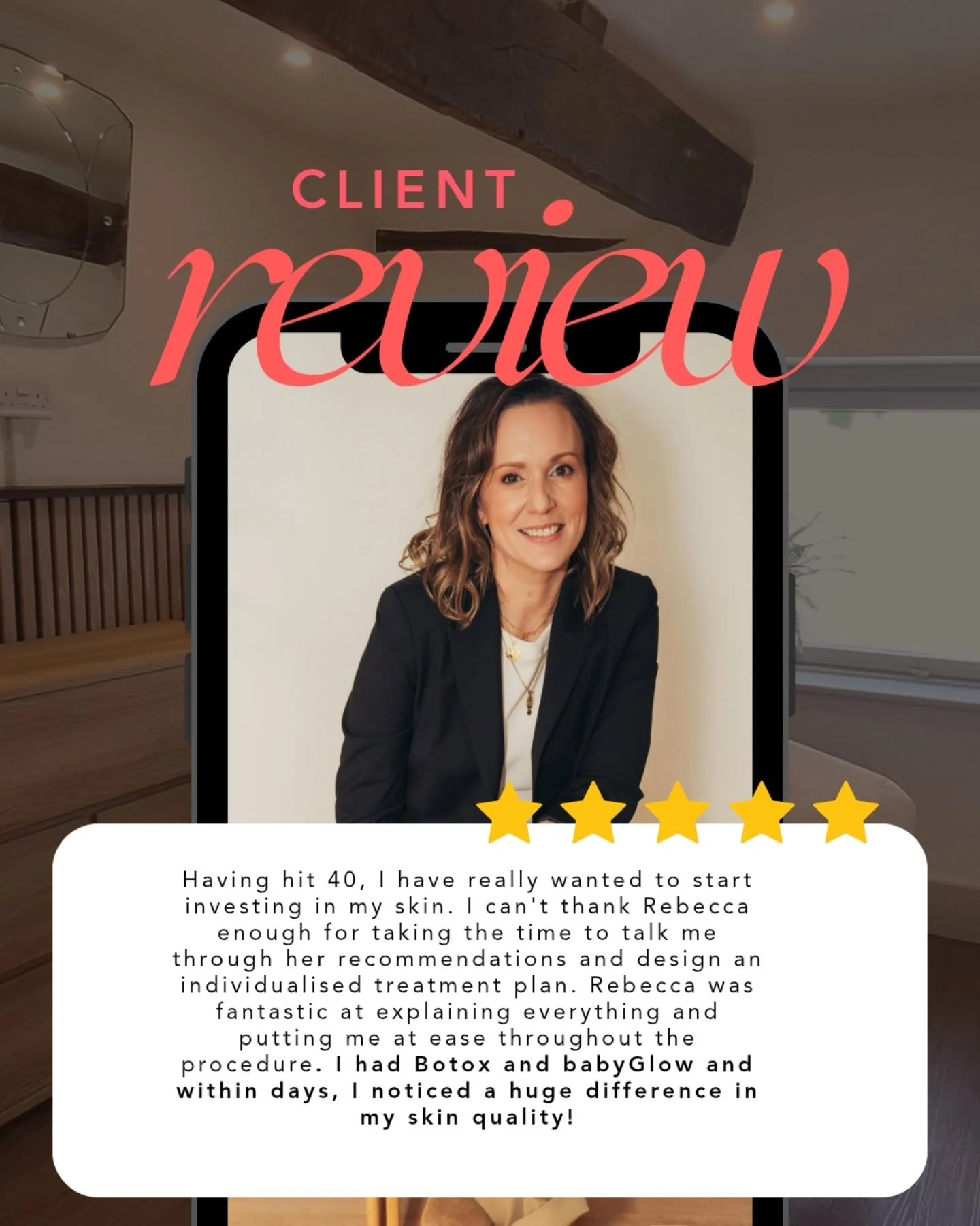 What a week!! Super busy, lots of new clients...excitement, optimism for the summer ahead...and Glow!!!!!! Lots of babyGlow. The first of many 5 star reviews for this product I predict!
DM to book! 

P.S.Wear Daily SPF! X

#babyGlow
#aestheticsoxford
