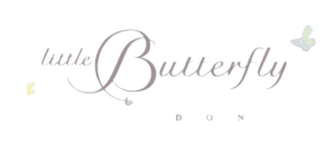 Text that reads 'Hello Butterfly' with a small butterfly graphic to the right.