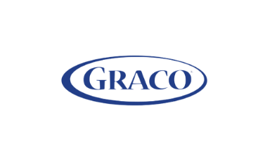 Graco logo on a black background