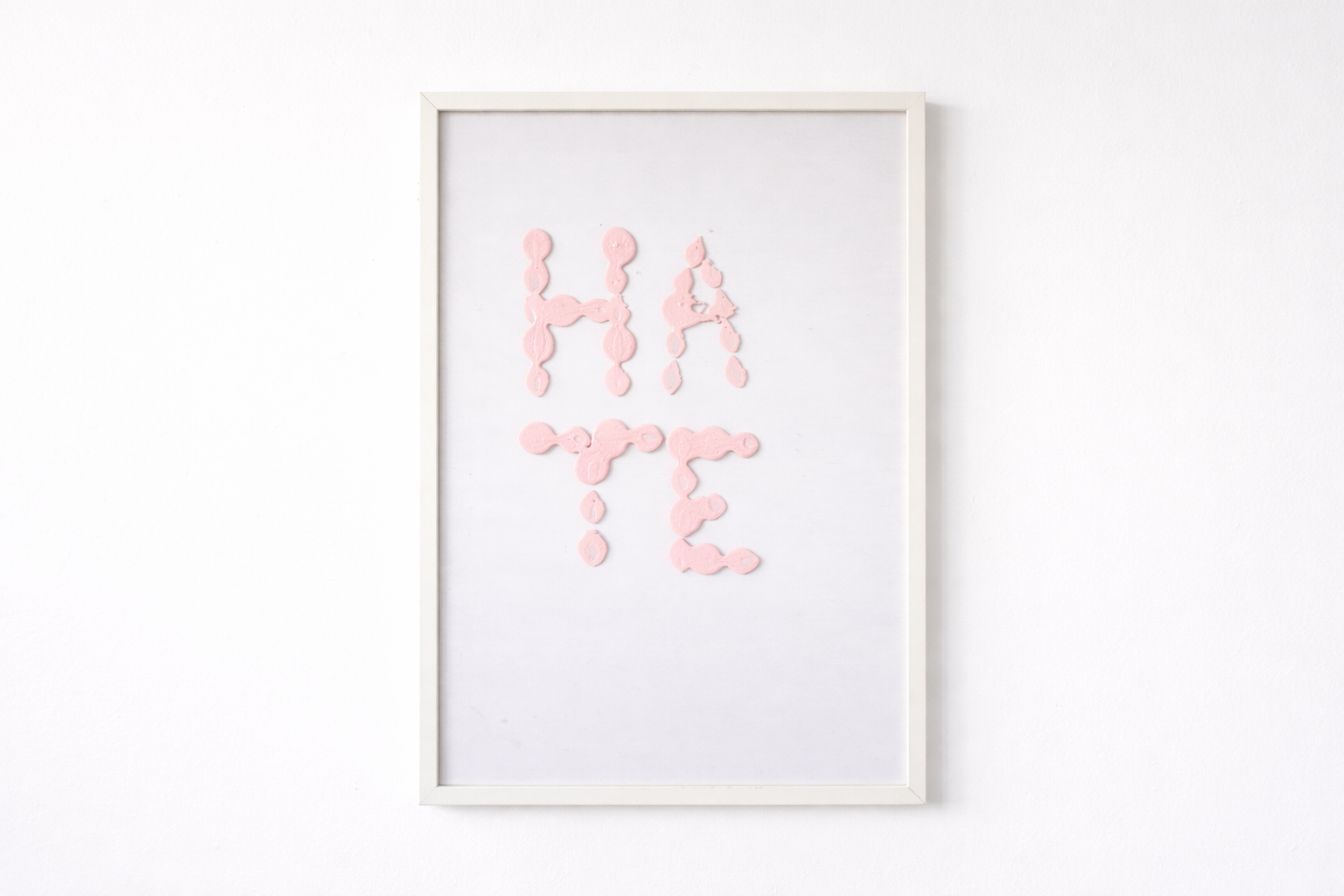 HATE I
 
Acrylic on canvas
73x53cm
