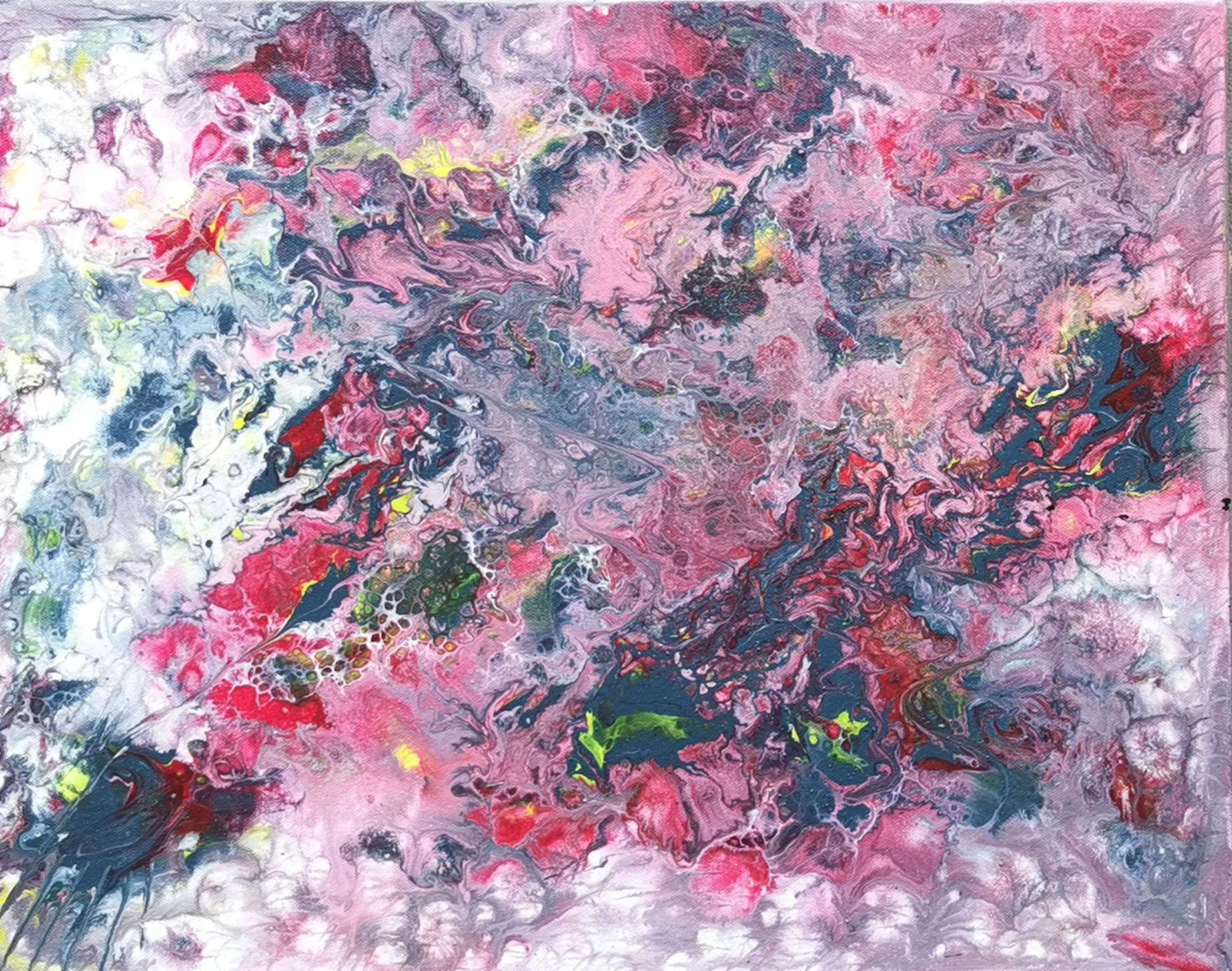    Starry Nebula beyond the Milky Way.    60x50 acrylic, canvas