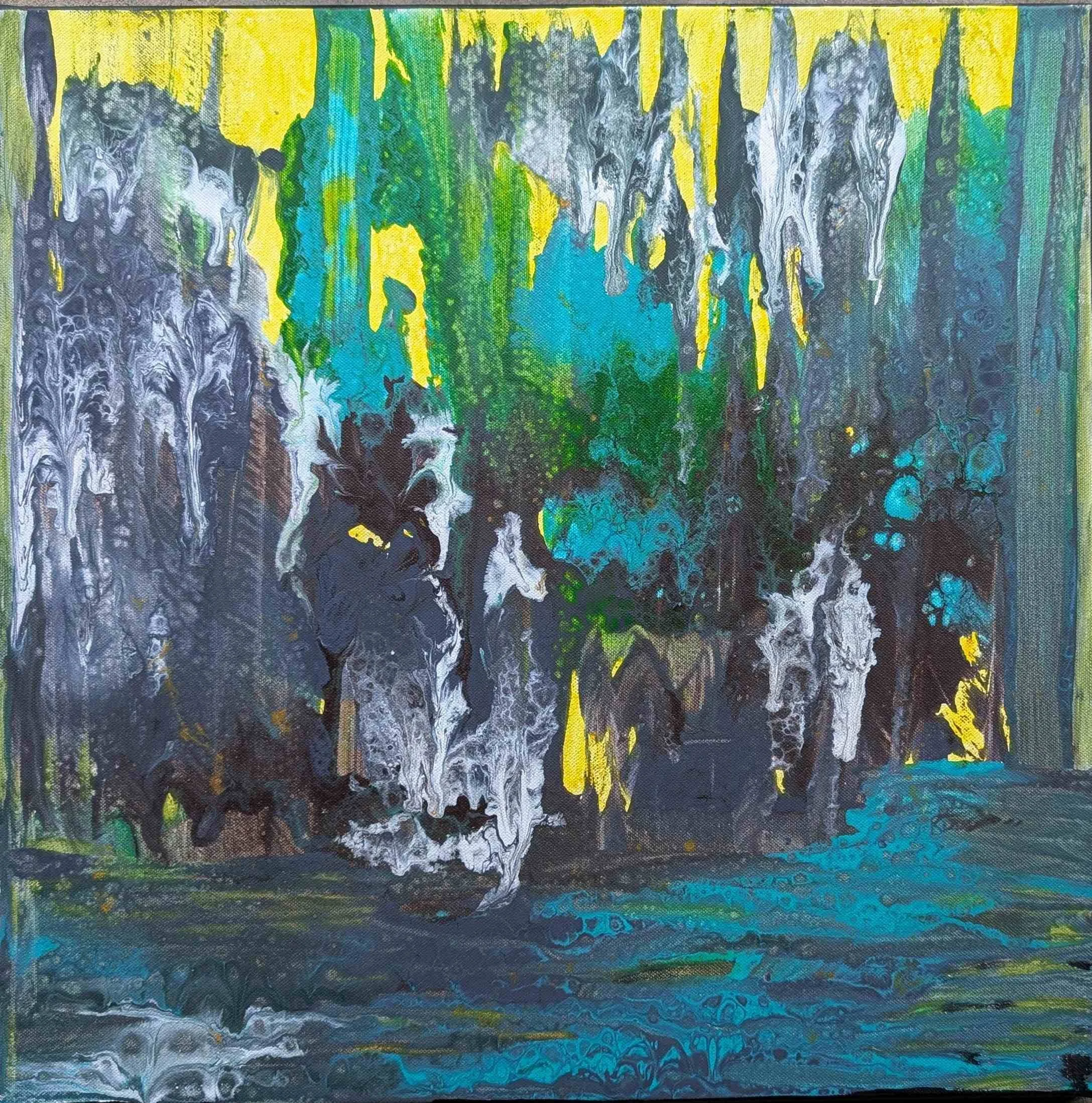   Spring equinox    50x50 acrylic, canvas
