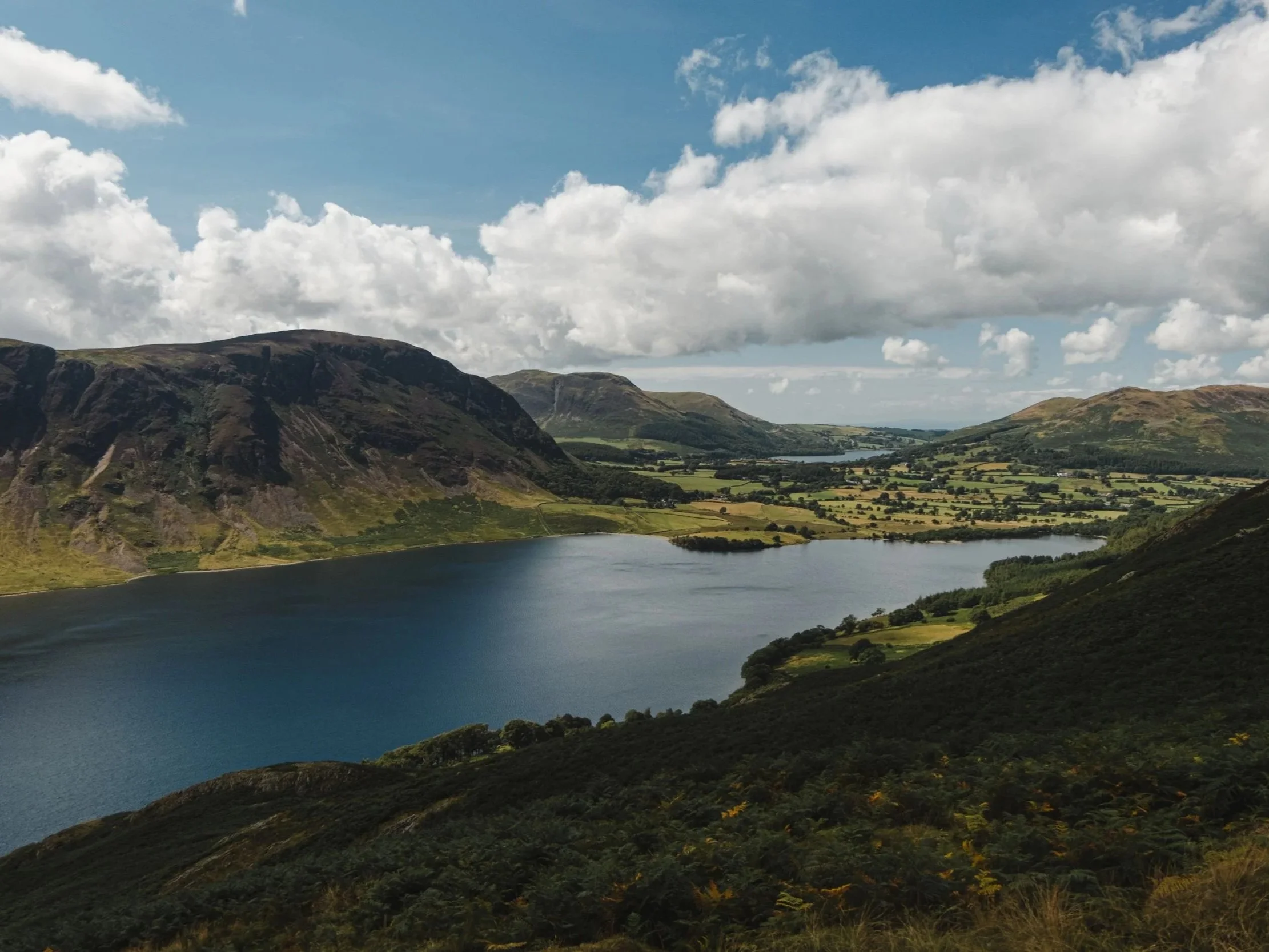 lake district fells view