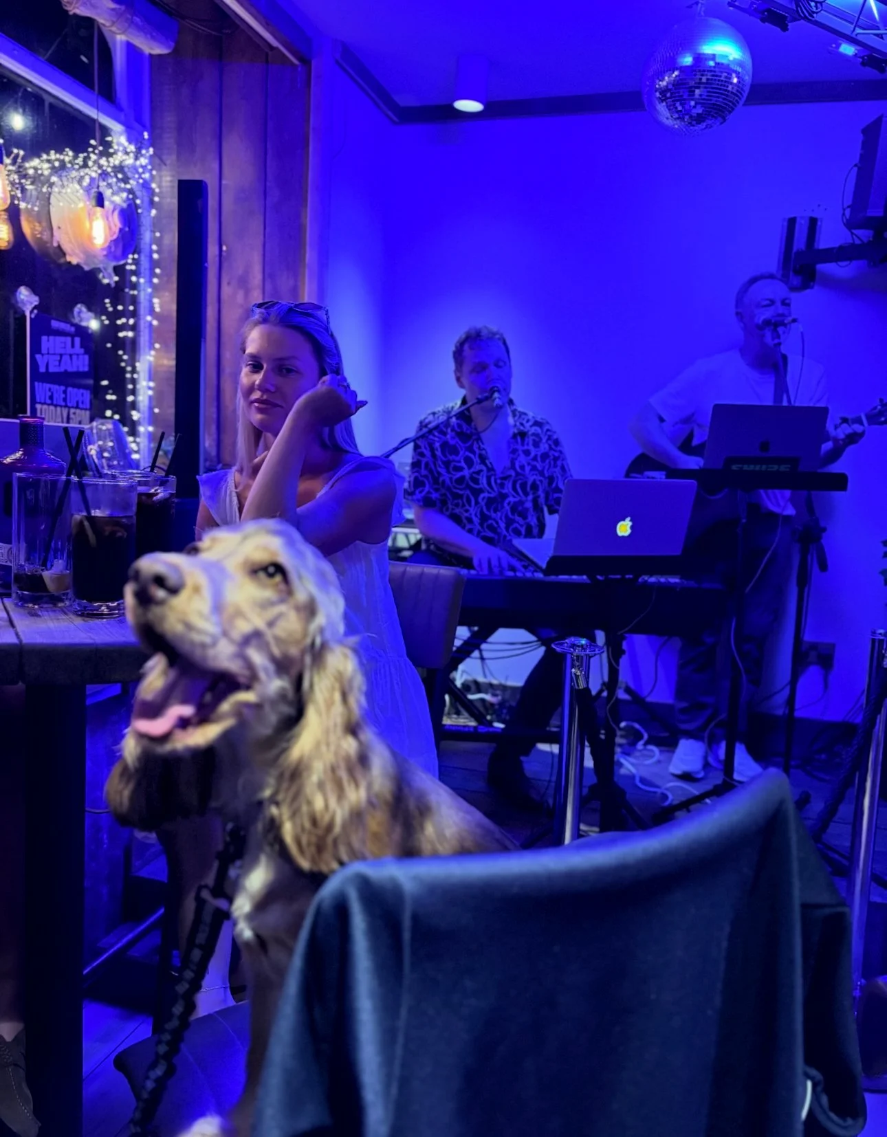 hooper and chance playing at the easy breeze