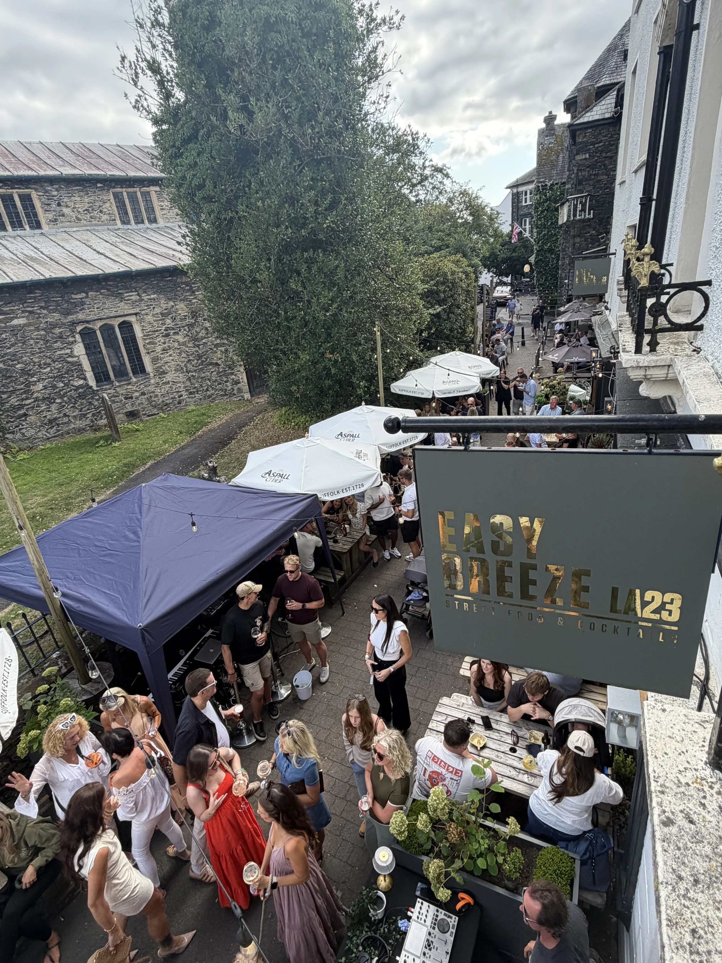 church street on 15th august