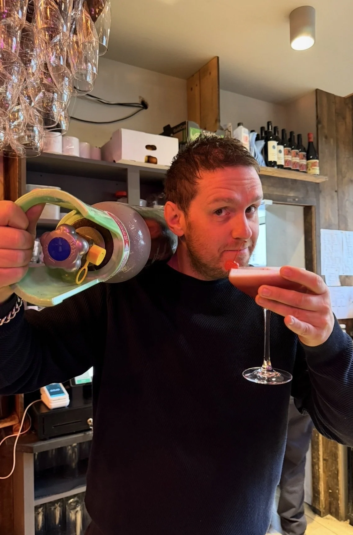 paul jones, bar and ops manager at the breeze