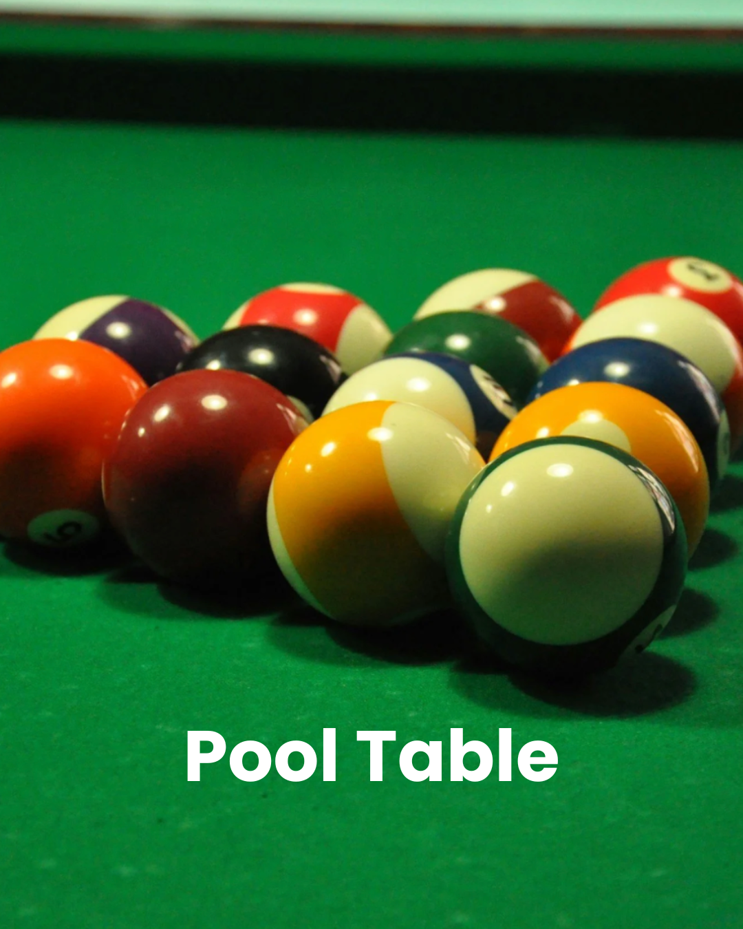 pool table, games bowness, football