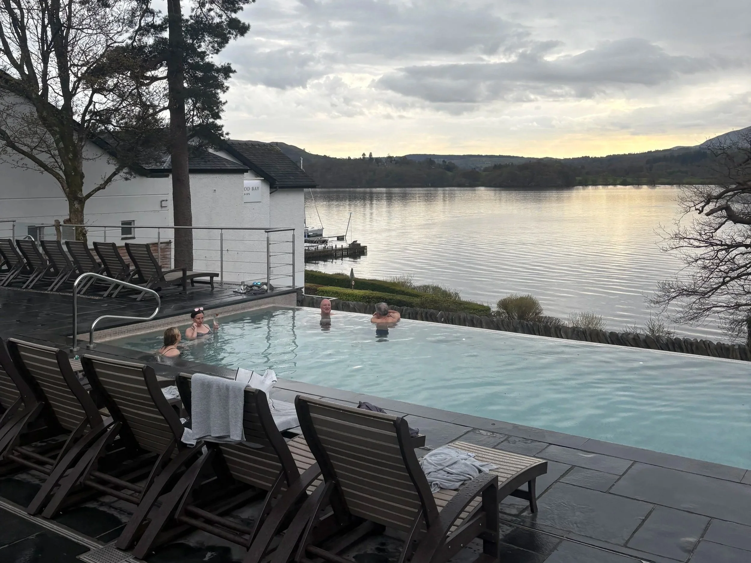 lowwood spa afternoon, lake views
