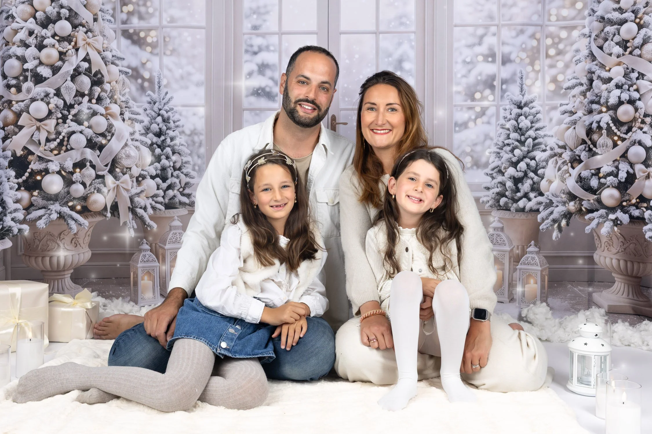 photo de Noel posée en famille