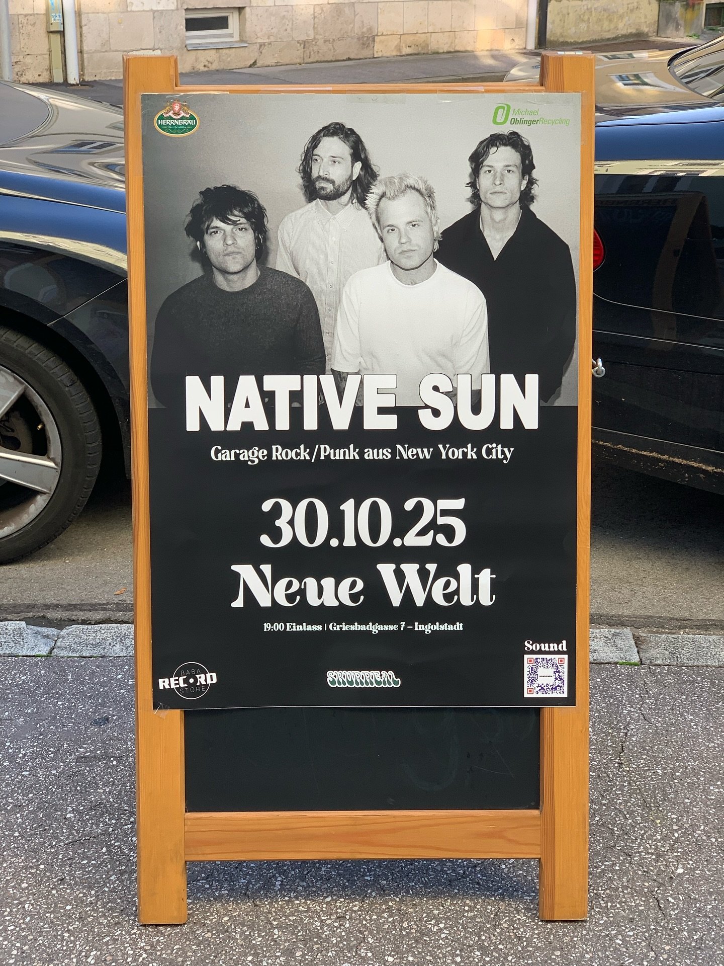 &mdash; HEUTE &mdash;

@native_sun live | @neue_welt_ingolstadt 
Garage Rock/Punk aus New York City 😎

19:00 Einlass
20:30 Beginn

16&euro; | 12&euro; erm&auml;&szlig;igt