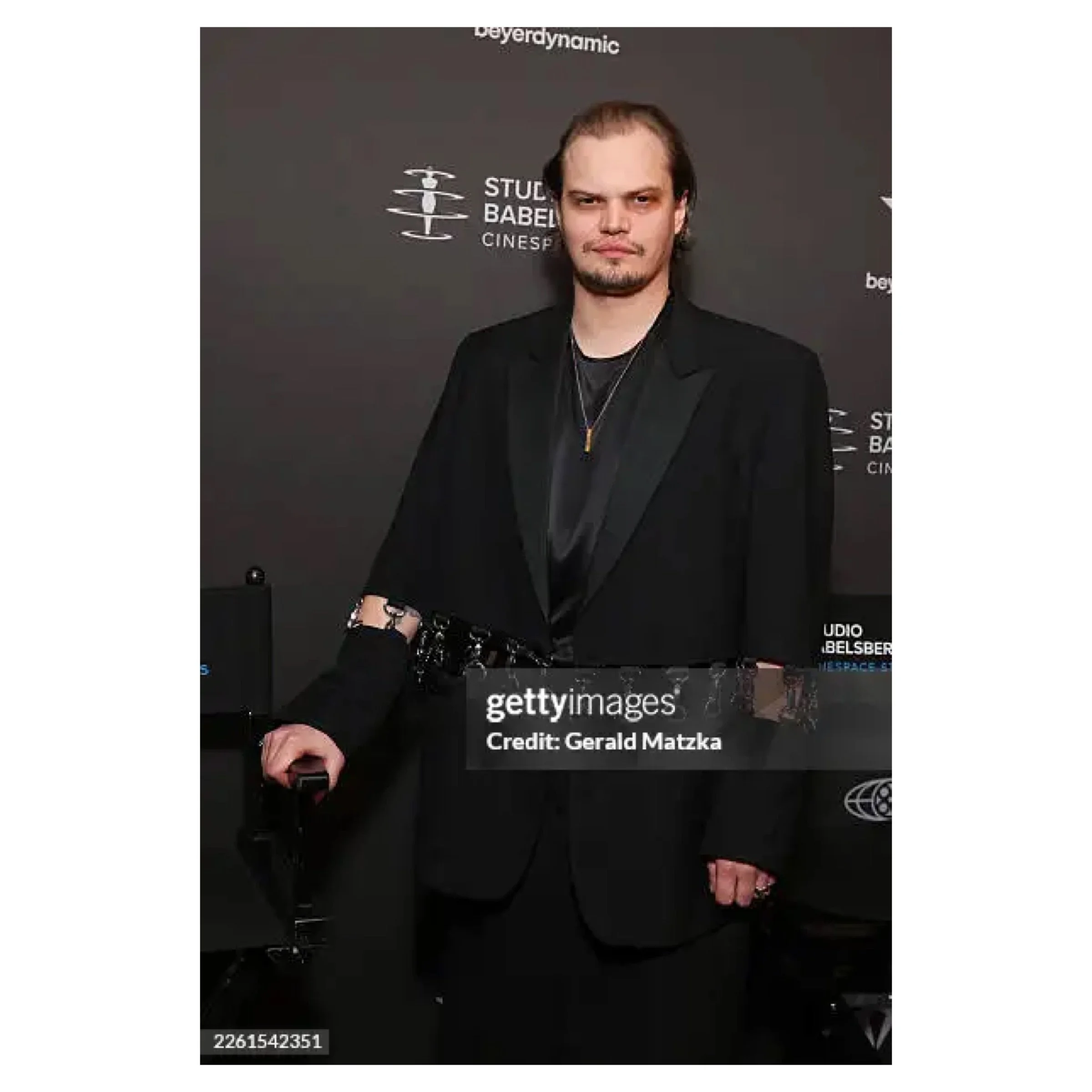 Wilson Ochsenknecht  attends the Cine Space Studios x Studio Babelsberg Night on the occasion of the 76th Berlinale International Film Festival Berlin at Soho House Berlin. Styled by me
