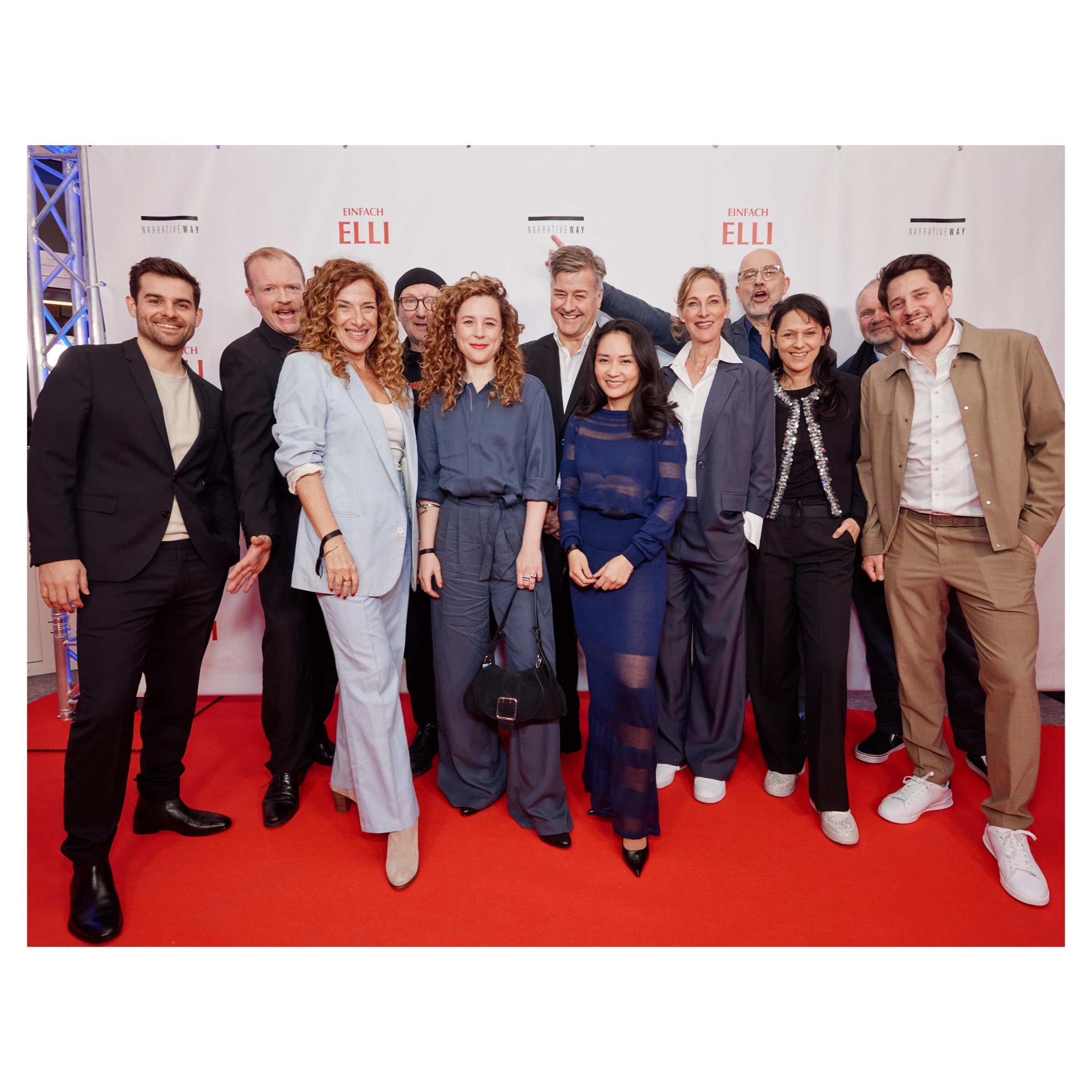 styled actress & author Mai Duong Kieu - Premiere  "Einfach Elli" Fernsehserie

