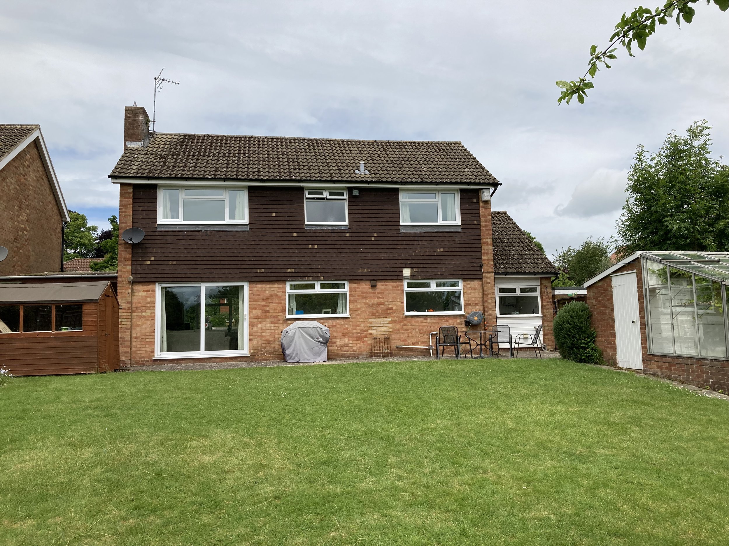 Before - full refurbishment and extensive extension to their new property was required.