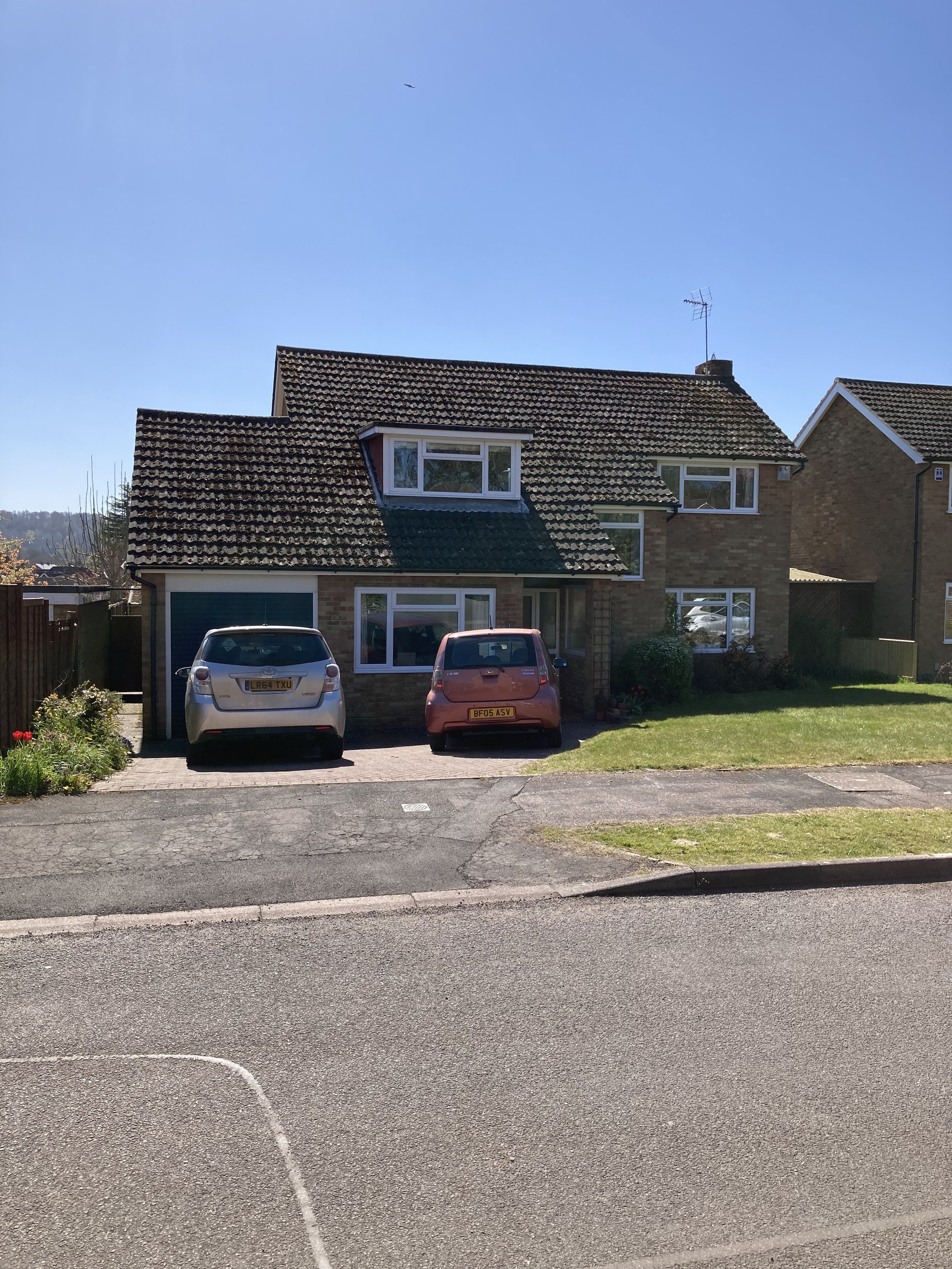 Front - before extension