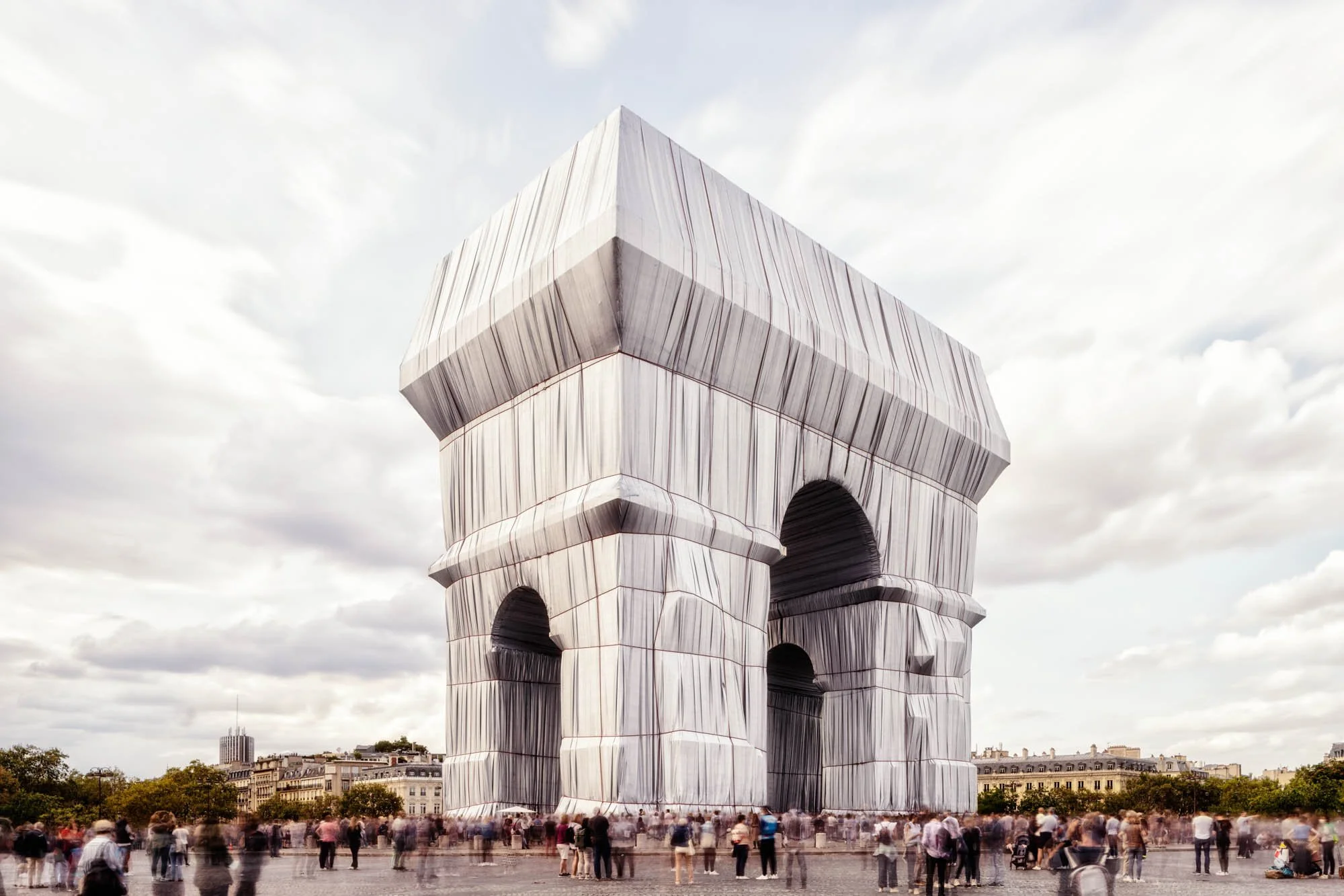 LDKphoto - Christo - Arc de triomphe warpped - 02.jpg