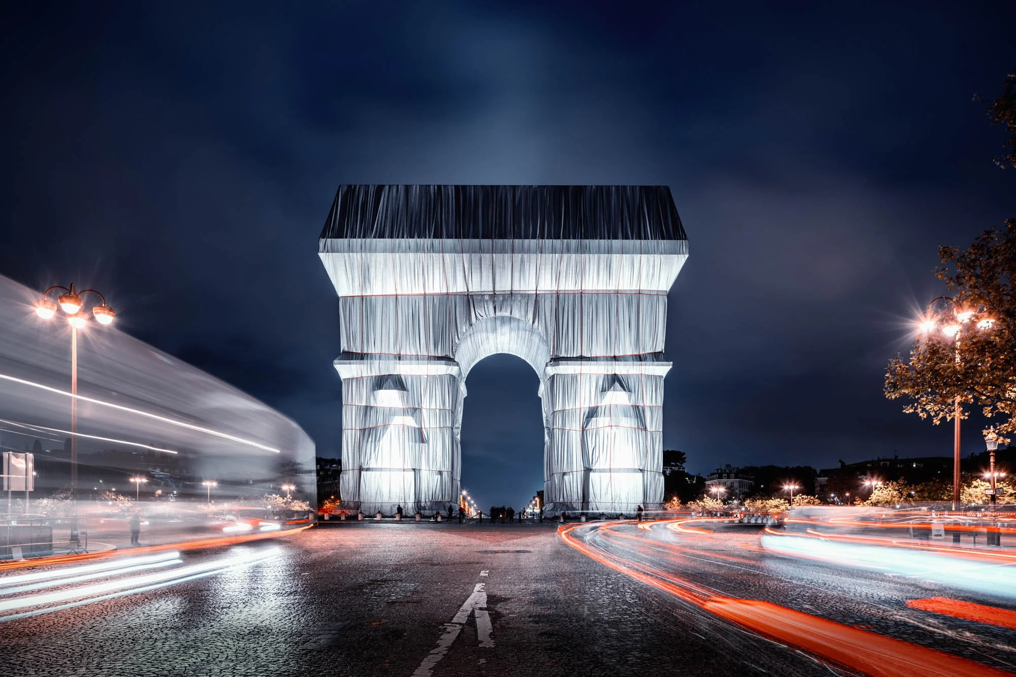 LDKphoto - Christo - Arc de triomphe warpped - 34.jpg