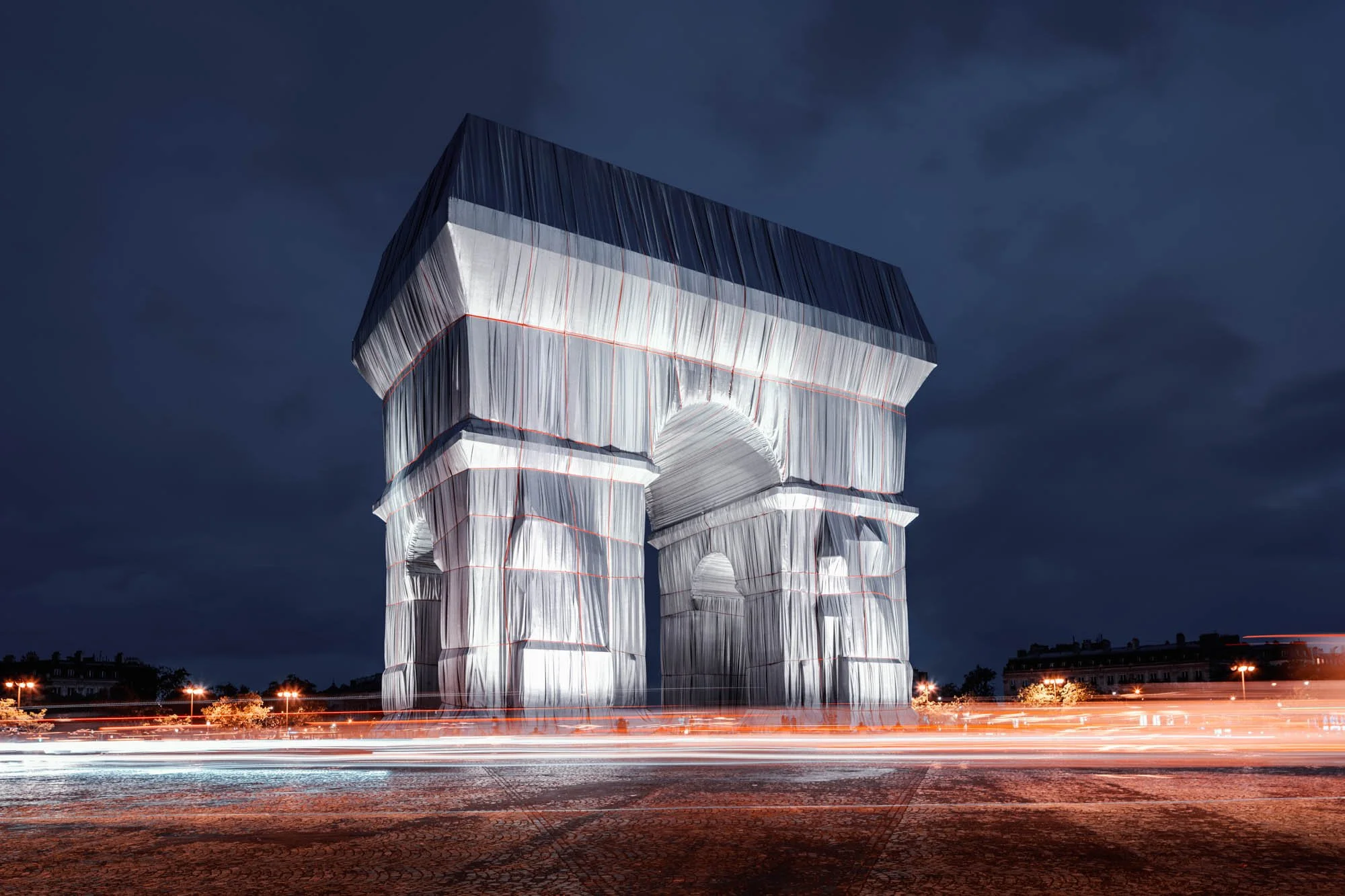 LDKphoto - Christo - Arc de triomphe warpped - 30.jpg