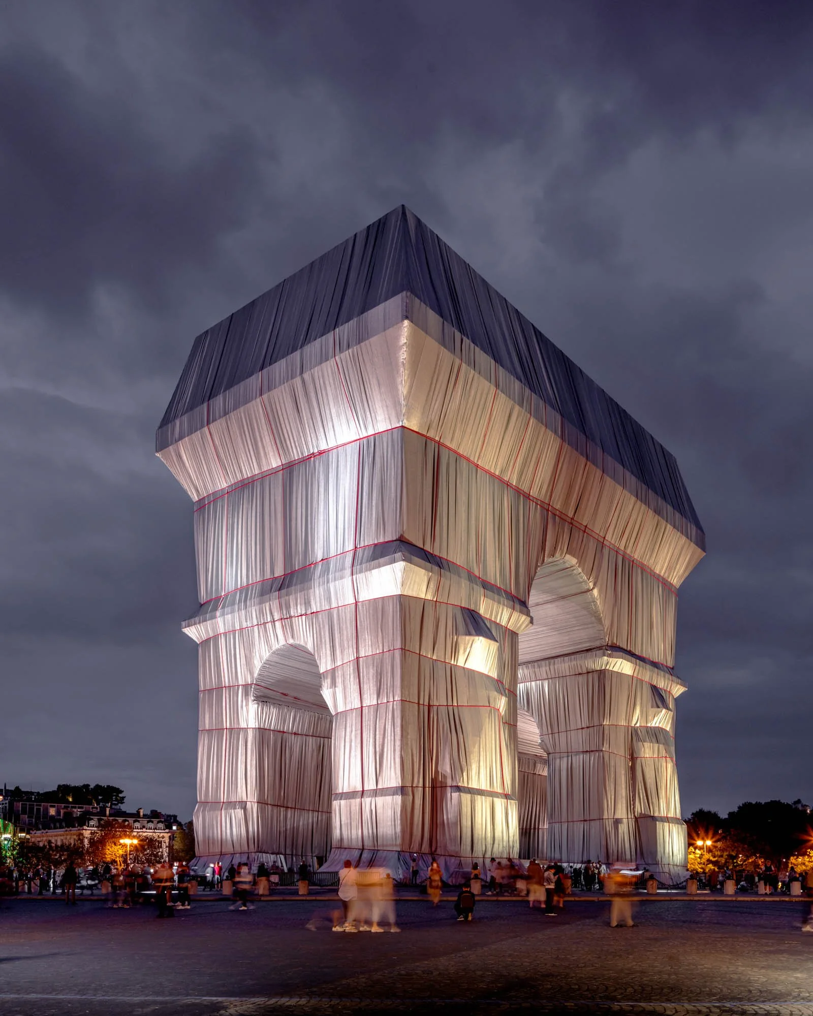 LDKphoto - Christo - Arc de triomphe warpped - 10.jpg