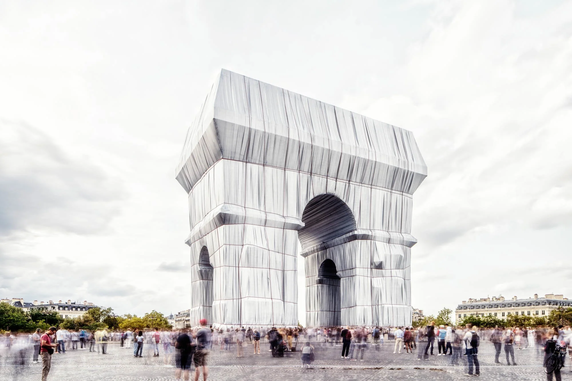LDKphoto - Christo - Arc de triomphe warpped - 01.jpg